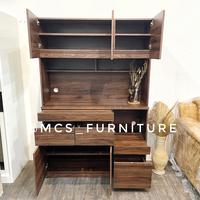 Gambar Lemari Bufet Dapur Piring Kitchen Set Mebel Furniture Semarang - Oak Coklat Muda, Luar Jateng dari Mebel Semarang MCS Furniture undefined 4 Tokopedia