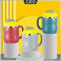 Gambar CEO Mug Balita Stainless Steel 304 Dengan Built In Straw Serbaguna - Merah dari CEO Official Store undefined 5 Tokopedia
