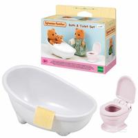 Gambar Mainan Boneka Sylvanian Families Bath & Toilet Set Kamar Mandi 5148 dari Mishana Shop undefined 3 Tokopedia