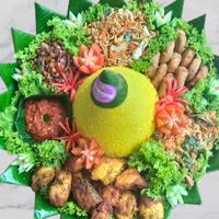 Gambar nasi tumpeng kuning dari syahollection undefined 1 Tokopedia