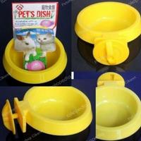 Gambar Tempat Makanan Jepit Gantung Kelinci Hamster/Easy pet Dish/Small dari Petshop Cikaret undefined 2 Tokopedia