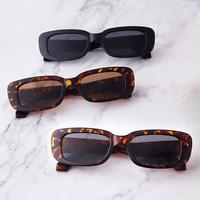 Gambar KACAMATA RETRO HITAM KOREA IMPORT KACA MATA UV SUNGLASSES SUN GLASS - KOTAK LEOPARD dari TwinkleBabyAndKids undefined 3 Tokopedia