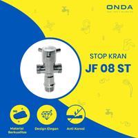 Gambar ONDA JF 08 ST Stop Kran Toilet Keran Shower Cabang Angle Valve 1/2" dari Sadar Jaya Maju undefined 1 Tokopedia