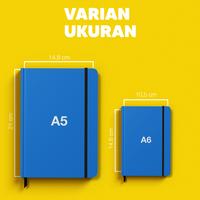 Gambar Buku Tulis Aesthetic Custom Hadiah Custom Buku Tulis Keren Ukuran A5 dari BrownBooks undefined 4 Tokopedia