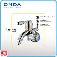 Gambar ONDA K 406 CTG Kran Tembok Keran Double Mixer Shower 1/2" dari Sadar Jaya Maju undefined 2 Tokopedia