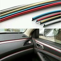Gambar List Dekorasi Interior Lis Dashboard Trim Mobil Moulding Strip 5 meter - Merah dari Automotife undefined 2 Tokopedia