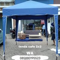Gambar tenda cafe 2x2 terpal jualan stand pkl murah - Orange dari nandha store undefined 1 Tokopedia
