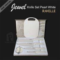 Gambar RAVELLE Non Stick Pisau Set Dapur 6PCS Kitchen Knife Set Motif Diamond dari Rajawali Perabot undefined 1 Tokopedia