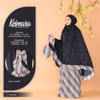 Gambar Mukena KEIMARA Size JUMBO bahan Rotary dingin - GREY dari Distributor Accessories undefined 5 Tokopedia