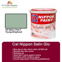 Gambar CAT INTERIOR NIPPON PAINT SATIN GLO 2,5L - YOUNG SHEPHERD BGG 1766P dari PUTRA IDAMAN JKT undefined 1 Tokopedia