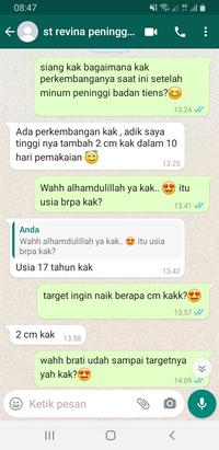 Gambar Susu Nhcp Kalsium Tiensi Peninggi Badan Original isi 10 Sachet Asli dari DISTRIBUTOR TIENS SAMARINDA undefined 4 Tokopedia