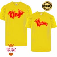 Gambar KAOS COUPLEAN MOTIF QUEEN KING ORIGINAL HARGA SATUAN - DEWASA, L dari DISTRO MANDA BDG undefined 1 Tokopedia