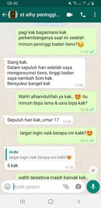 Gambar Susu Nhcp Kalsium Tiensi Peninggi Badan Original isi 10 Sachet Asli dari DISTRIBUTOR TIENS SAMARINDA undefined 5 Tokopedia