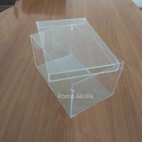 Gambar Akrilik bok tutup/Akrilik kotak penyimpanan dari Roma Akrilik undefined 2 Tokopedia