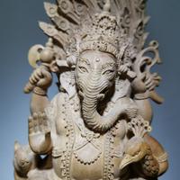 Gambar patung ganesha rupang cendana NTT Kupang kayu tua 40cm+- sandalwood dari Lotus Born undefined 5 Tokopedia