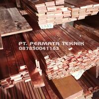 Gambar plat tembaga busbar 5 mm x 10 cm x 30cm - tembaga murni dari PERMATA TEKNIK. undefined 2 Tokopedia