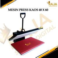 Gambar Mesin Press Kaos Standar 40x60 cm | Heat Press Digital | Press DTF, Polyflex, Sublimasi , Swarovski payet - SLIDING 40X60 dari Raja Sablon Digital undefined 2 Tokopedia