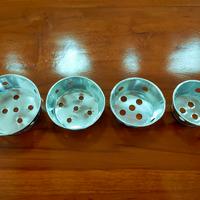 Gambar 10 biji Cetakan Kue Bolu Kukus Mekar Aluminium Lubang Pendek Tipis - Jumbo dari Lancar Abadi Shop undefined 3 Tokopedia