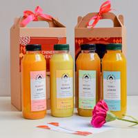 Gambar Hampers Premium Idul Fitri/ Lebaran/ Hampers Jamu[CUSTOM KARTU UCAPAN] - 4 botol 500 ml dari Mama Buzz undefined 5 Tokopedia