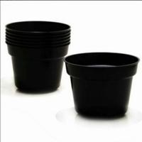 Gambar POT BUNGA HITAM POLOS 30 pot basic biasa polos ukuran 30cm POT TANAMAN dari grosir botol_NEW undefined 2 Tokopedia