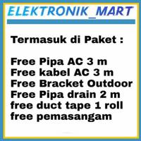Gambar Denpoo AC Split DDS 05CTL 1/2 PK LOW WATT dari ELECTRONIK MART_NEW undefined 2 Tokopedia