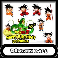 Gambar topper happy birthday dekorasi hiasan kue ulang tahun DRAGON BALL GOKU - Tanpa lampu dari Leonicha onlineshop undefined 1 Tokopedia