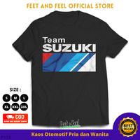 Gambar Kaos Team Suzuki Baju Automotif Cowok & Cewek - S dari Feet And Feel undefined 1 Tokopedia