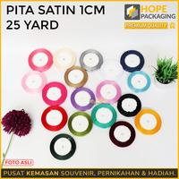 Gambar Pita Satin 1CM 25 YARD 1 Roll Warna Pastel Pita Bucket Bunga Kado - Lilac dari DIGY Packaging Indonesia undefined 4 Tokopedia