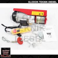 Gambar PAZTO MINI ELECTRIC ROPE HOIST 800 KG 30 M TAKEL KATROL LISTRIK PA800 dari Glodok Diesel undefined 1 Tokopedia