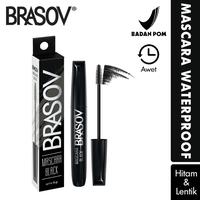 Gambar BRASOV Maskara Waterproof 8G BPOM Eyelash Mascara Black Tahan Air dari Bubblie_id undefined 1 Tokopedia