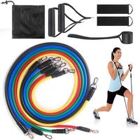 Gambar 11 in 1 SET TALI PEMBANTU FITNESS GYM POWER RESISTANCE BAND STRETCHING dari LAPAK BARROKAH_NEW undefined 4 Tokopedia