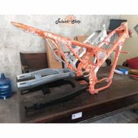 Gambar RANGKA SASIS FRAME KLX GORDON PNP MESIN HONDA MEGAPRO, TIGER, VERZA, C - Orange, GL Pro dari Talenta Variasi undefined 3 Tokopedia