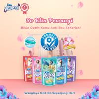 Gambar Soklin Hijab Pewangi Pakaian Refreshing Green 780 ml x2 dari Wings Indonesia undefined 3 Tokopedia
