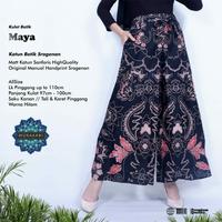 Gambar celana kulot batik premium seri 1 dari Lemari Batik Solo undefined 1 Tokopedia