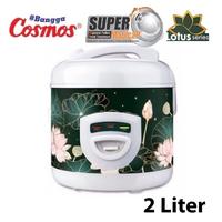 Gambar RICE COOKER COSMOS CRJ-8228B 3 Fungsi isi 2 Liter - Lotus Series - HITAM HIJAU dari TOKO JAWA ELECTRIK undefined 4 Tokopedia