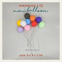 Gambar MINIATUR 1:12 MINI BALLOON BALON KECIL PARTY MAINAN - C. Orange dari Storyofhonami undefined 1 Tokopedia