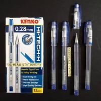Gambar KENKO HITECH HI TECH 0.28 PULPEN PEN GEL - Hitam - Hitam dari Pulau Mas Stationery undefined 3 Tokopedia