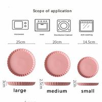 Gambar Nordic Laila Plate/ piring makan / piring cantik / piring warna warni - Biru Muda dari Delko Home undefined 4 Tokopedia