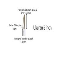 Gambar Pisau TRAMONTINA Stainless Varian Ukuran 6" - 8" - 10" - 10 INCH dari Home Tools 52 undefined 2 Tokopedia