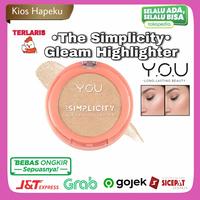 Gambar Kosmetik You The Simplicity Gleam Highlighter - Rose Gold dari Kios Branded. undefined 1 Tokopedia