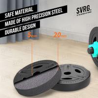 Gambar SVRG. Adjustable Barbel 6 in 1 - Dumbbell - 10kg - 20kg - 30kg - 40kg - 6in1 30KG dari SVRG Store undefined 3 Tokopedia