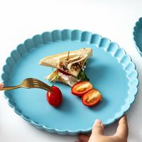 Gambar Nordic Laila Plate/ piring makan / piring cantik / piring warna warni - Biru Muda dari Delko Home undefined 3 Tokopedia