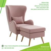 Gambar Kursi sofa menyusui, kursi ibu bayi, kursi perlengkapan bayi, dari Jepara Ukir Furniture Store undefined 1 Tokopedia