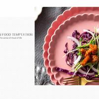 Gambar Nordic Laila Plate/ piring makan / piring cantik / piring warna warni - Biru Muda dari Delko Home undefined 5 Tokopedia