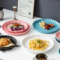 Gambar Nordic Laila Plate/ piring makan / piring cantik / piring warna warni - Biru Muda dari Delko Home undefined 1 Tokopedia