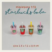Gambar MINIATUR 1:12 STARBUCKS BOBA BUBBLE TEA MINUMAN MAINAN - A. Strawberry dari Storyofhonami undefined 1 Tokopedia