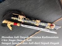 Gambar Mandau Kuno Asli Dari Kalimantan Etnik Dayak Ukir Naga dari AB BANKNOTES BJM undefined 3 Tokopedia