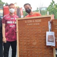 Gambar Hiasan Dinding Kaligrafi "Asmaul Husna" Cutting Kayu - Tanpa Bingkai dari kreasikayukuu undefined 3 Tokopedia