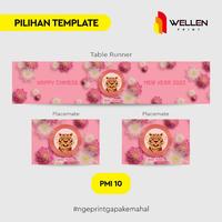 Gambar WELLEN PRINT - Table Runner Placemat custom Motif Imlek / Taplak Meja Alas makan CNY - PMI 05, Table Runner dari WELLEN PRINT OFFICIAL undefined 5 Tokopedia