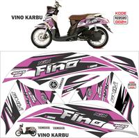 Gambar STICKER STRIPING MOTOR YAMAHA FINO KARBU STIKER VARIASI SEMI MURAH - 002E dari Tukang Sticker Indonesia undefined 4 Tokopedia